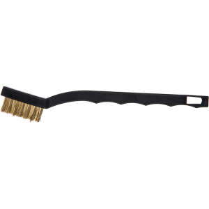 Carlisle, Flo-Pac, 1.7in, Utility Brush , Brass Bristles, Black