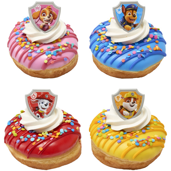 PAW Patrol Reporting for Duty Cupcake Rings