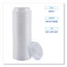 Boardwalk, Hot Cup Lids, Fits 8 oz Hot Cups, White