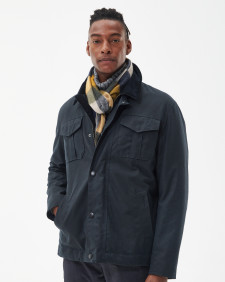 Large Tattersall Scarf Forest Mist