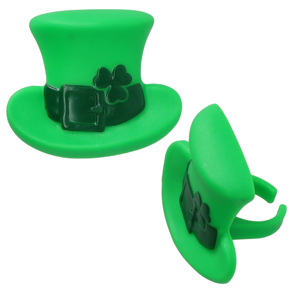 Leprechaun Hat Cupcake Rings