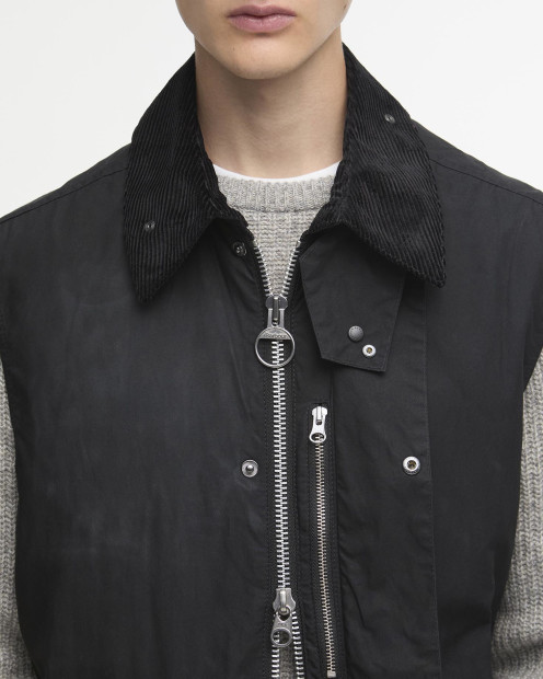 Barbour for Margaret Howell Bedale Casual Gilet Black
