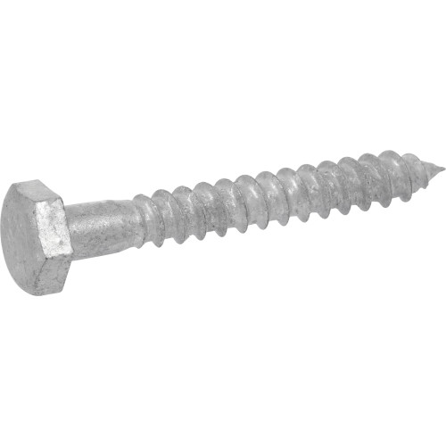 Galvanized Hex Lag Screw 1/4