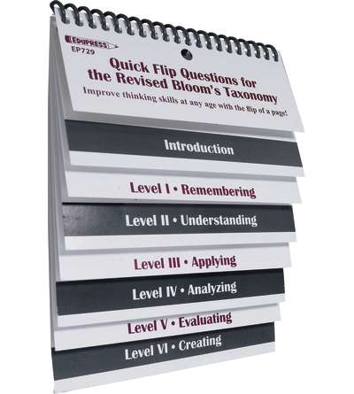 Quick Flip Questions for the Revised Bloom's Taxonomy