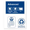 Tork, N6 Advanced Soft Minifold, Napkins, 1 ply, White