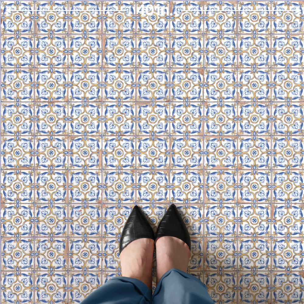 Kings Campania Atrani 13 in. x 13 in. Ceramic Floor and Wall Tile