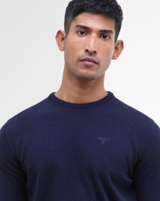 Essential Crew Neck Jumper Classic Navy