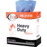 Hillyard, Quick and Clean, Heavy Duty, 9.00"x16.50", Nonwoven Fabric, Industrial Wipers, Blue