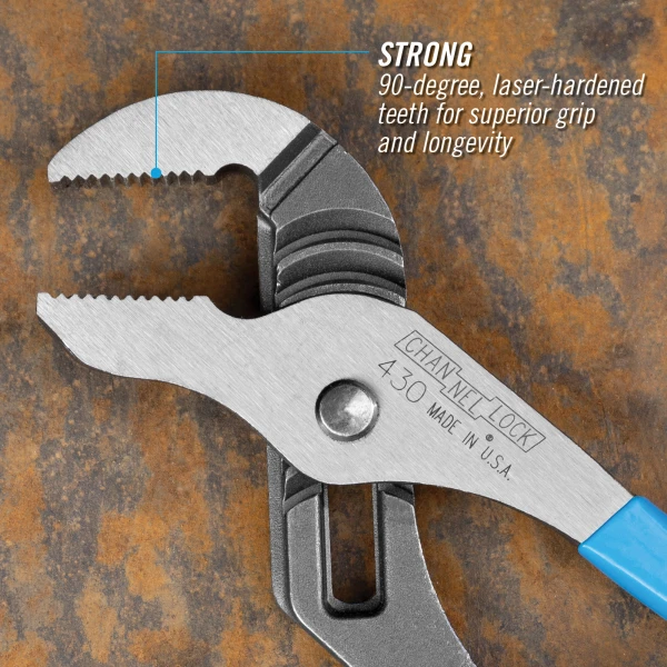 430® 10-inch Straight Jaw Tongue & Groove Pliers