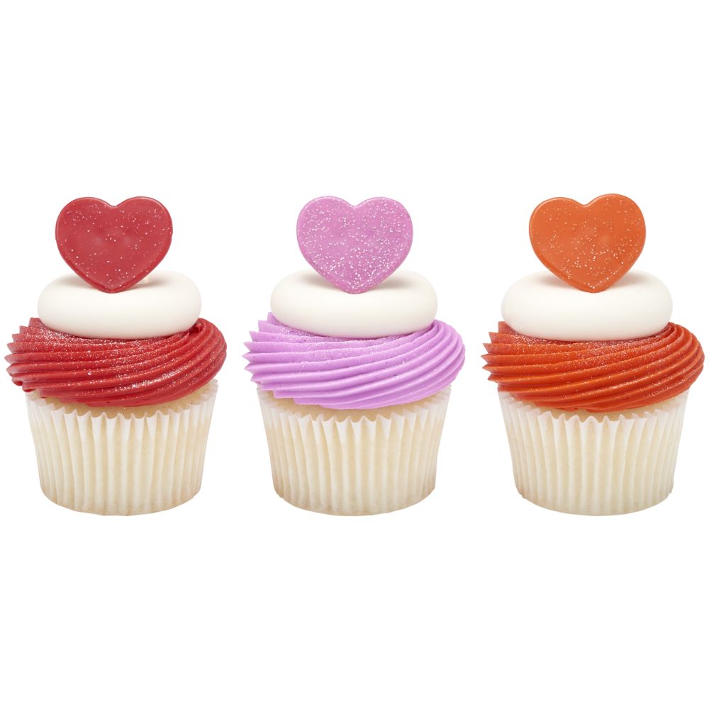 Image Cake Shimmer Hearts