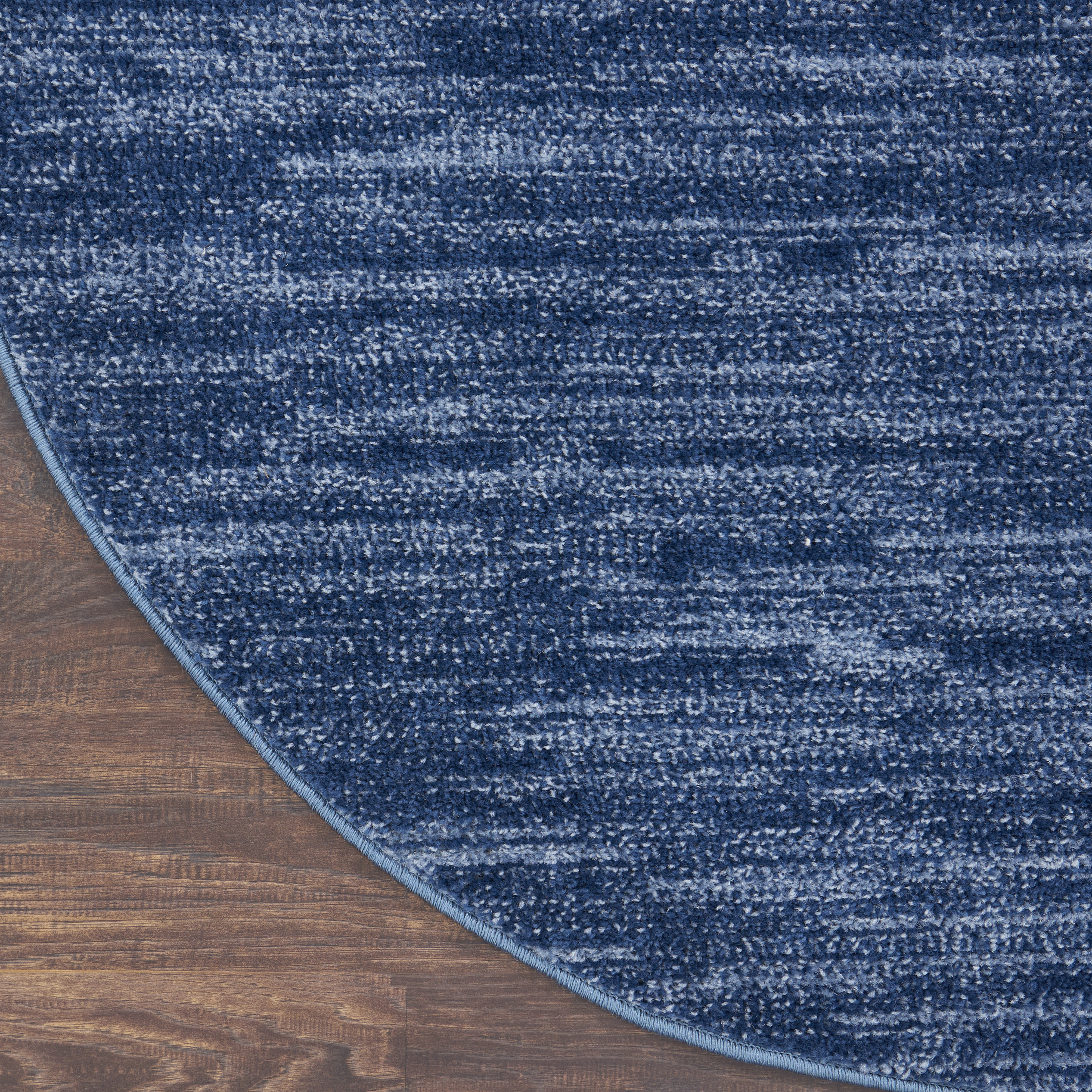 Nourison Nourison Essentials 6' x 9' Oval Navy Blue Outdoor Rug