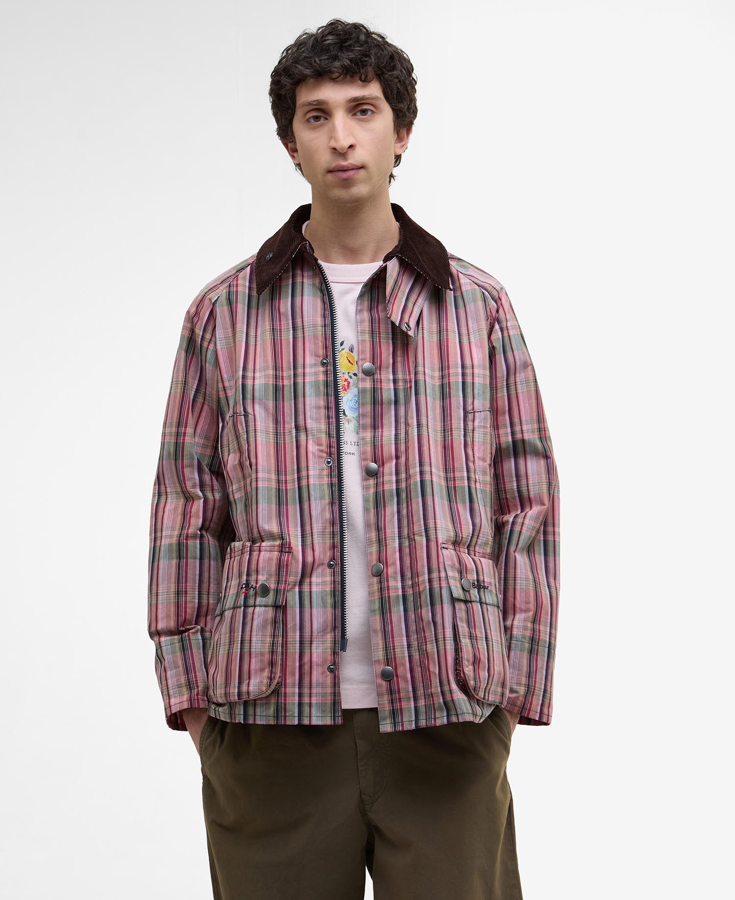 Barbour x NOAH Freizeitjacke Madras Bedale image number 0