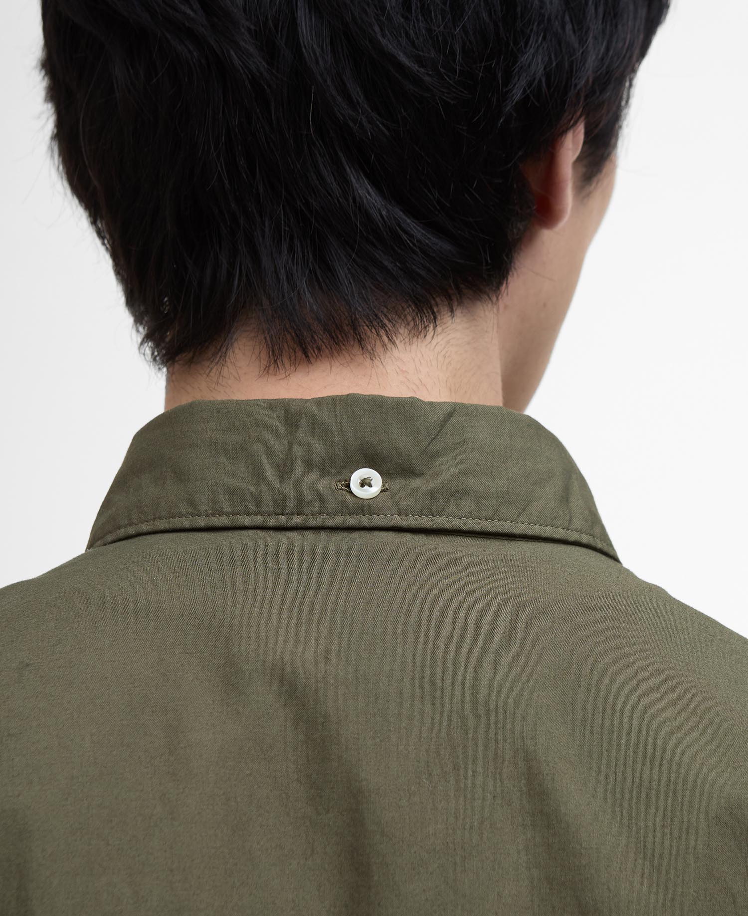 Garment Dyed Poplin Oversized Shirt image number 4