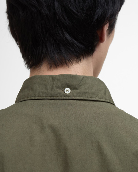 Garment Dyed Poplin Oversized Shirt