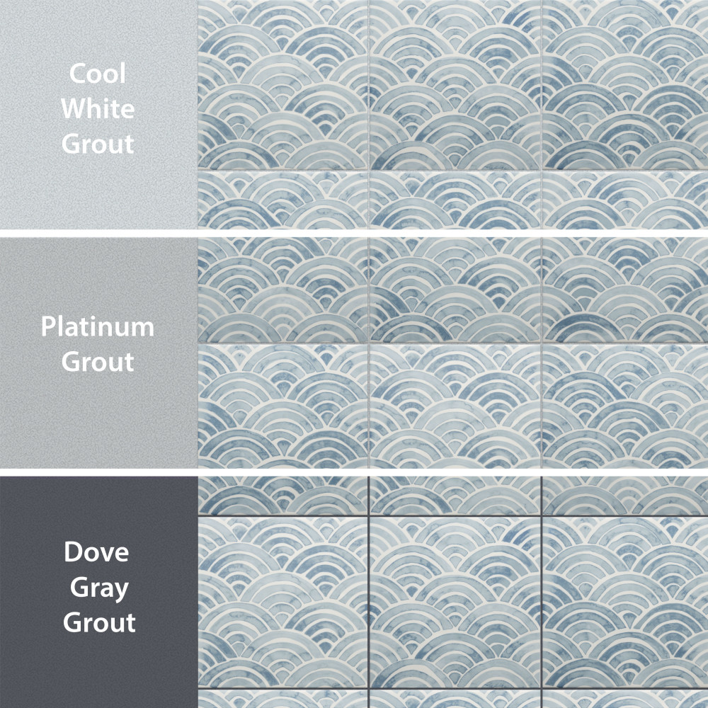 Berta Escalas 7-7/8 in. x 7-7/8 in. Ceramic Wall Tile