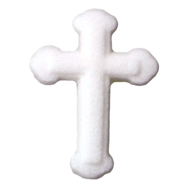 Small White Cross Made Simply™ Dec-Ons® Decorations