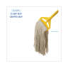 Boardwalk, Premium Saddleback Cotton Looped-End Wet Mop Head with 5" Headband, 24 oz, White