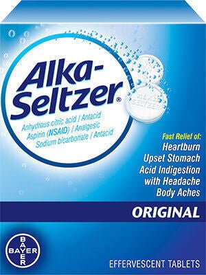 Alka-Seltzer® Buffered Aspirin Effervescent Tablets Original