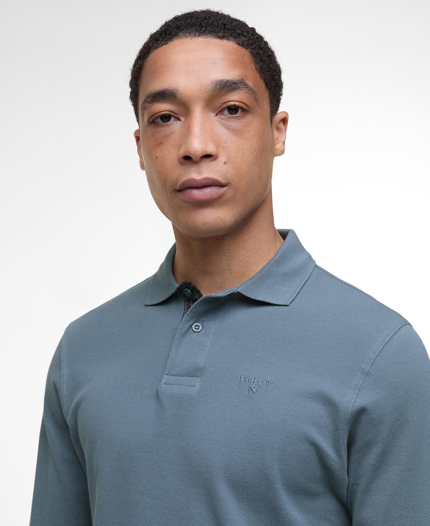Polo Essential a maniche lunghe image number 3