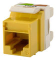 TechChoice® Keystone Cat 6 Keystone Jack Yellow