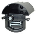 Ceiling Electrical Box Thermoset-Fiberglass Round Fan/Fixture Support 4 in. Dia. 3-3/16 in. D New/Old Work