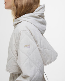 Estella Parka Jacket Silver Birch