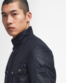 Duke Waxed Jacket Classic Navy