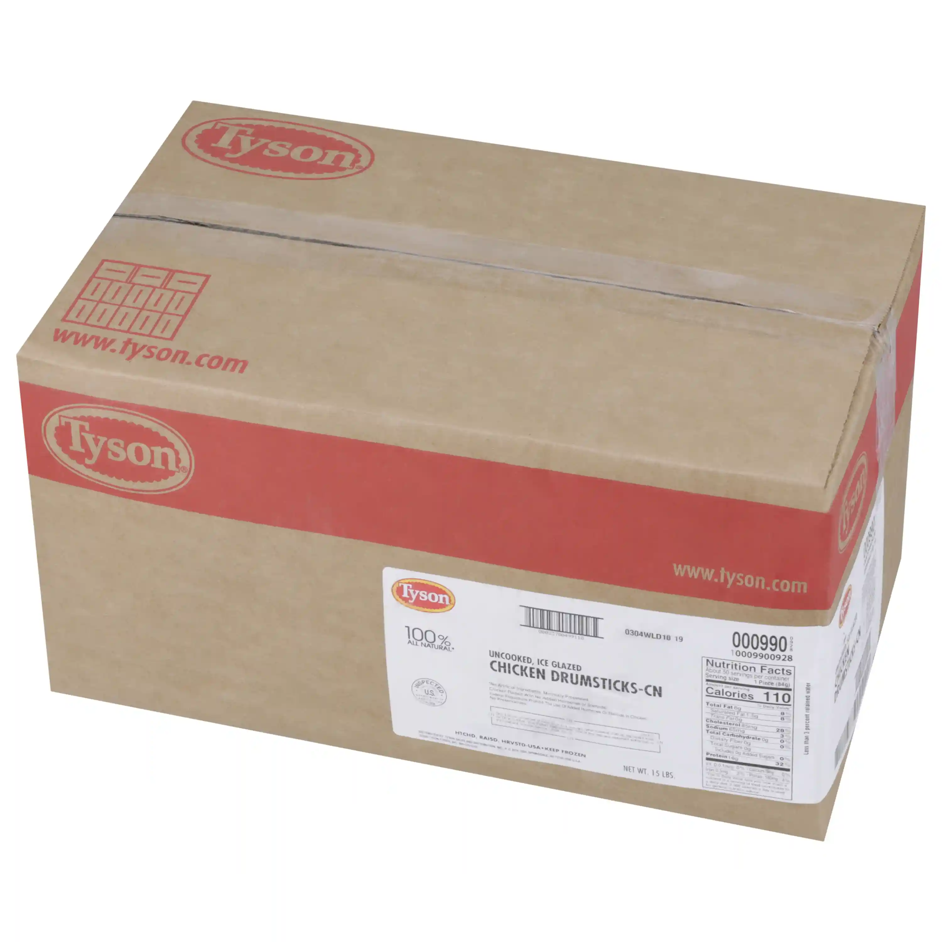 Tyson® All Natural* IF Uncooked Unbreaded Chicken Drumsticks_image_5