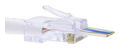 Modular Plugs RJ-45 Solid Stranded 500 Pc. Data Cords 0.041 (Dia.) in