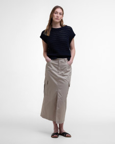 Luna Midi Skirt Light Sand