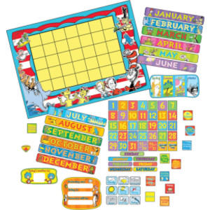 Dr. Seuss&trade; Calendar Bulletin Board Set