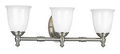 Light Bath Fixture Gray 24-1/2 in. Dia Dry Location