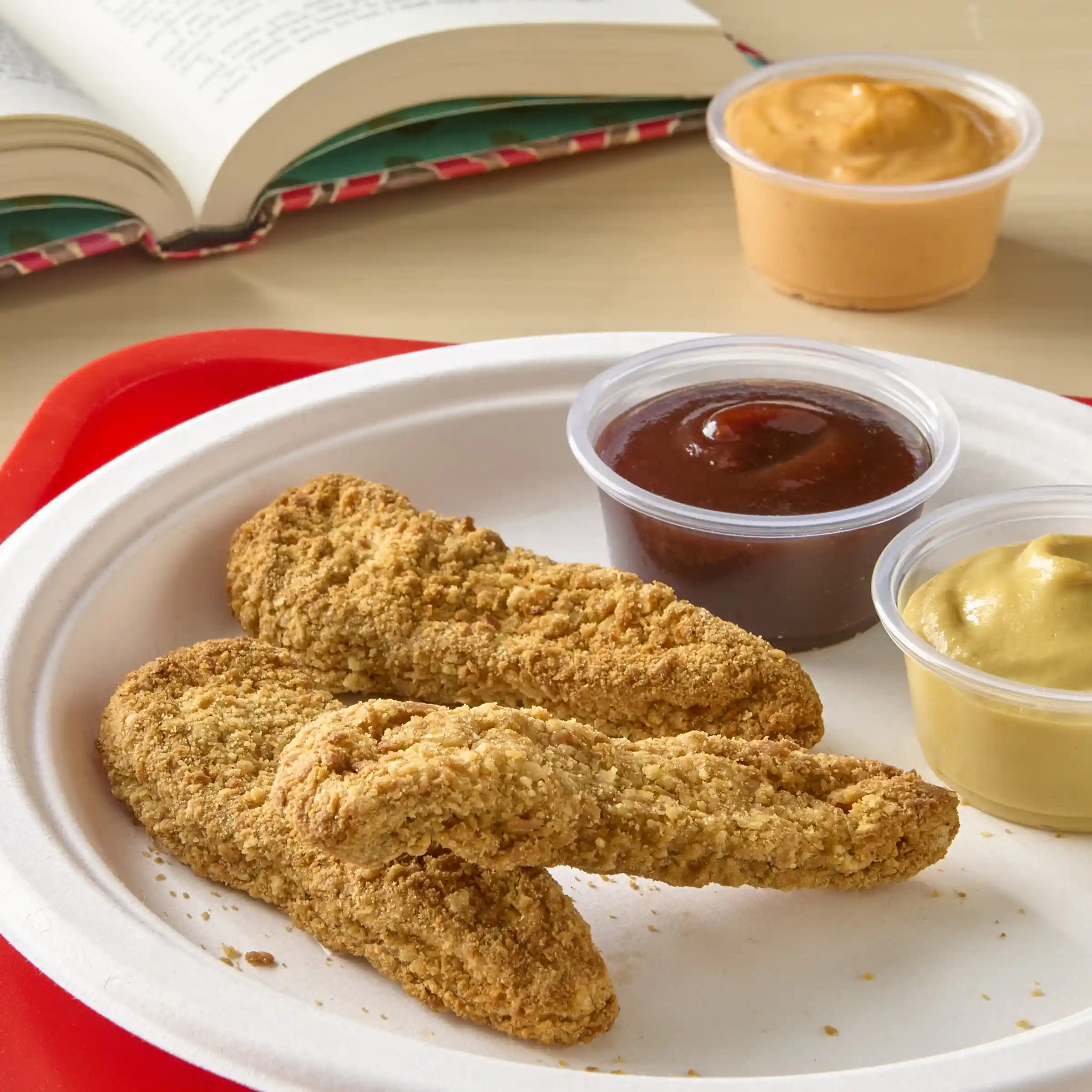 Tyson® Krisp N' Krunchy™ Fully Cooked Whole Grain Breaded Formed Chicken Tenders, CN 1.2 oz. _image_2