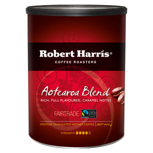 robert harris® aotearoa blend fairtrade instant coffee 400g image