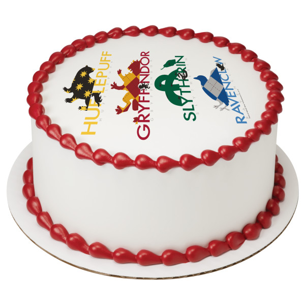 HARRY POTTER™ HOGWARTS™ Houses PhotoCake® Edible Image®