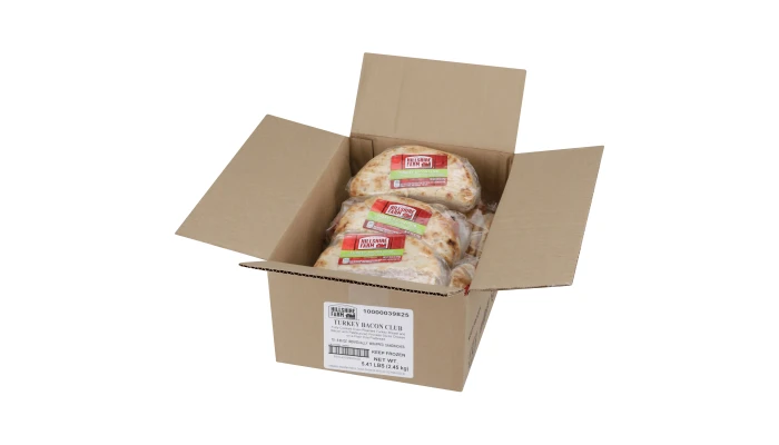 Hillshire Farm® Turkey Bacon Club Flatbread Sandwich_image_3