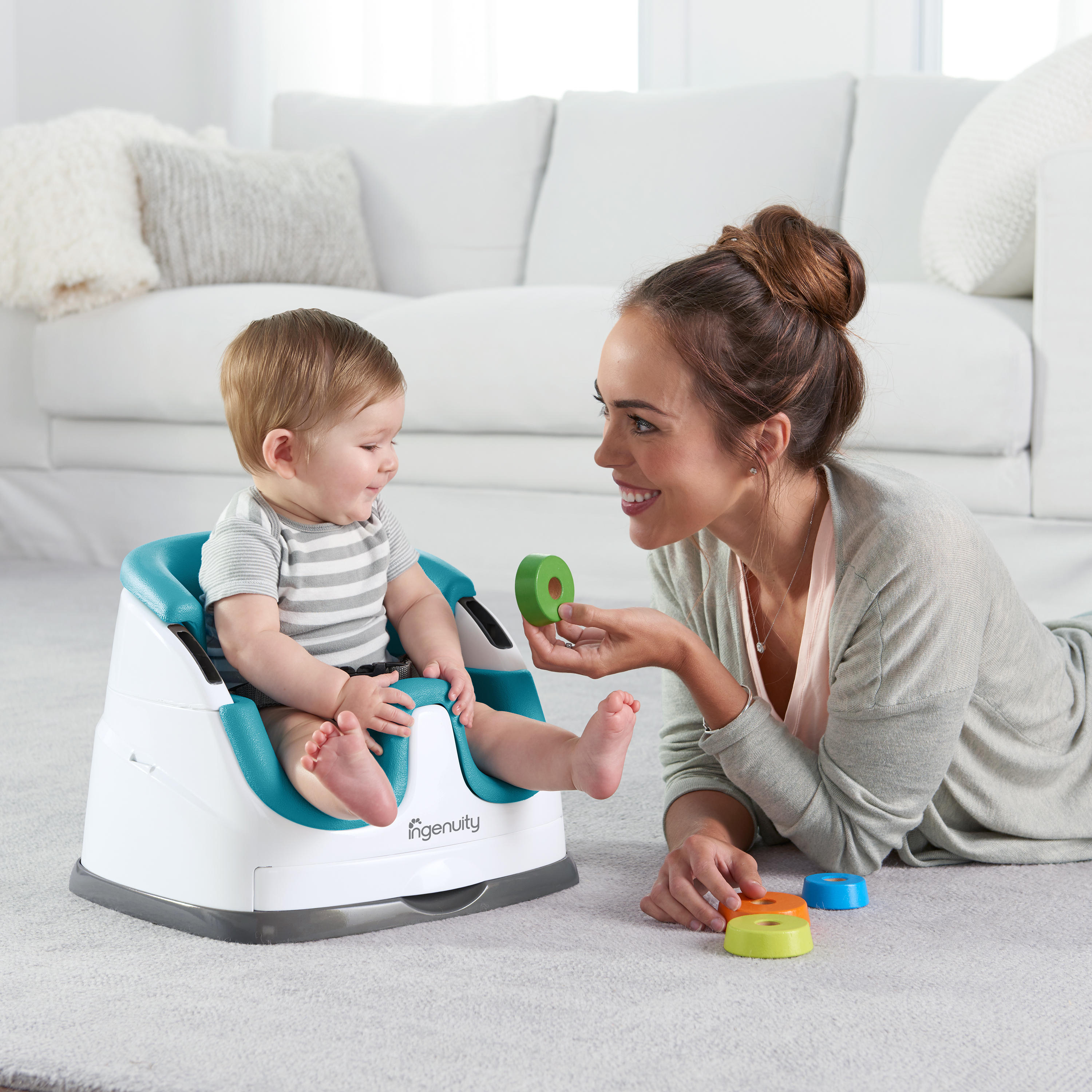 Baby Base 2-in-1™ Seat - Peacock Blue
