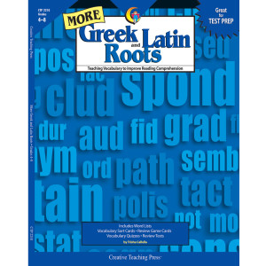 More Greek and Latin Roots Book
