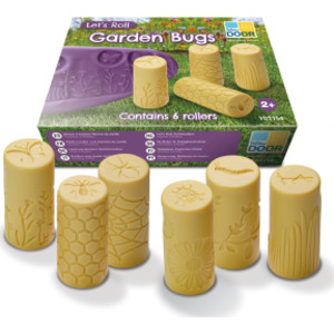 Let's Roll, Garden Bugs Rollers, Set of 6