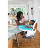 SmartClean Trio 3-in-1 High Chair - Aqua