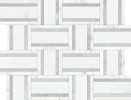 Waterjet Stone Mosaics Dove 12×15 Cesto Mosaic Honed