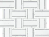 Waterjet Stone Mosaics Dove 12×15 Cesto Mosaic Honed