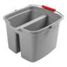 Rubbermaid Commercial, 17qt, Pail, Gray