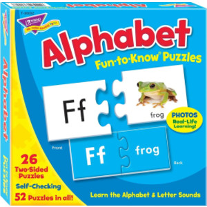 Alphabet Fun-to-Know&reg; Puzzles