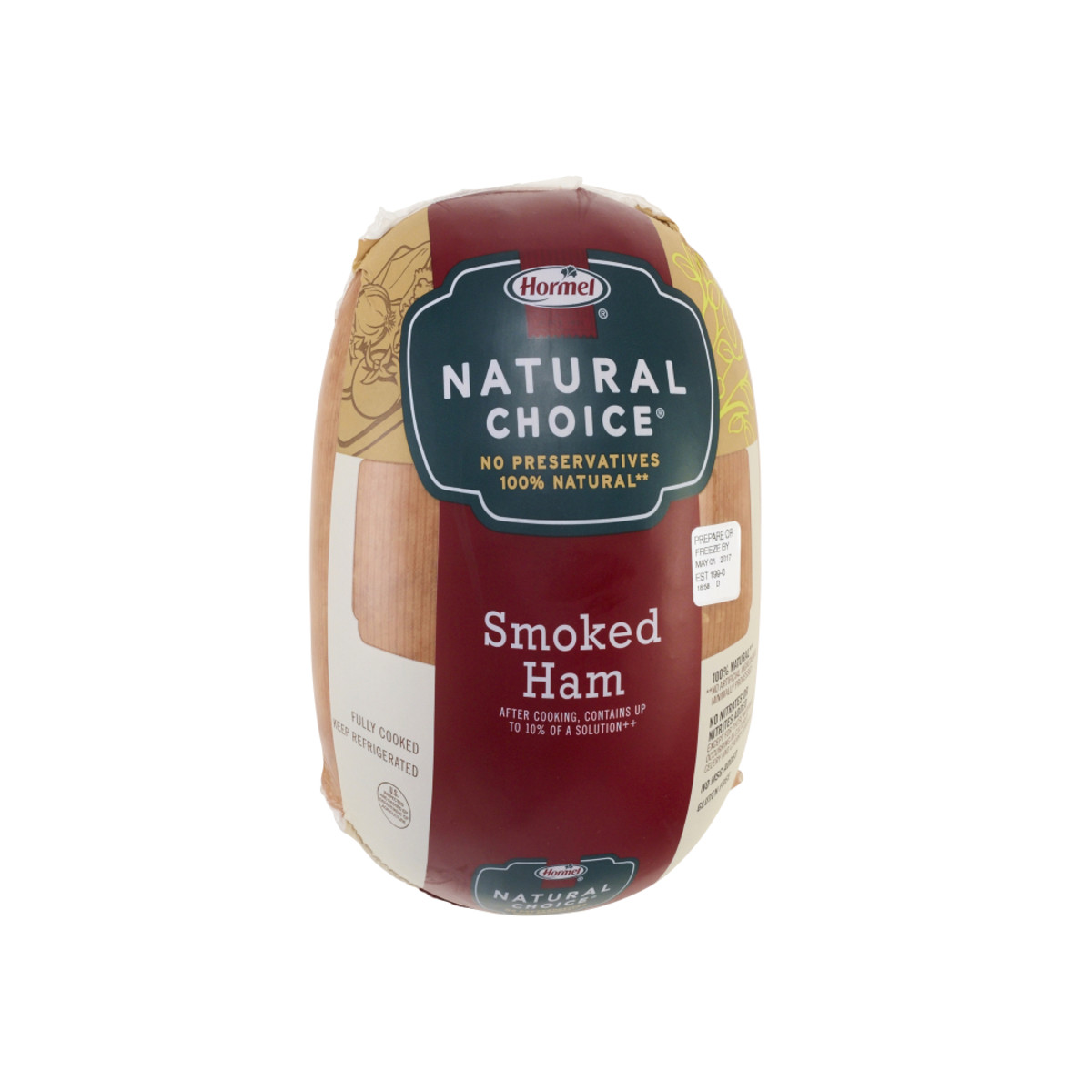 NATURAL CHOICE® Smoked Ham, 2pc • Hormel Product Code: #46488 • Hormel ...