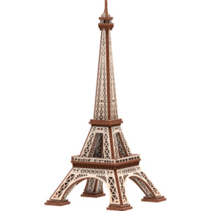 Eiffel Tower Wooden 3D Model, STEM Building Kit