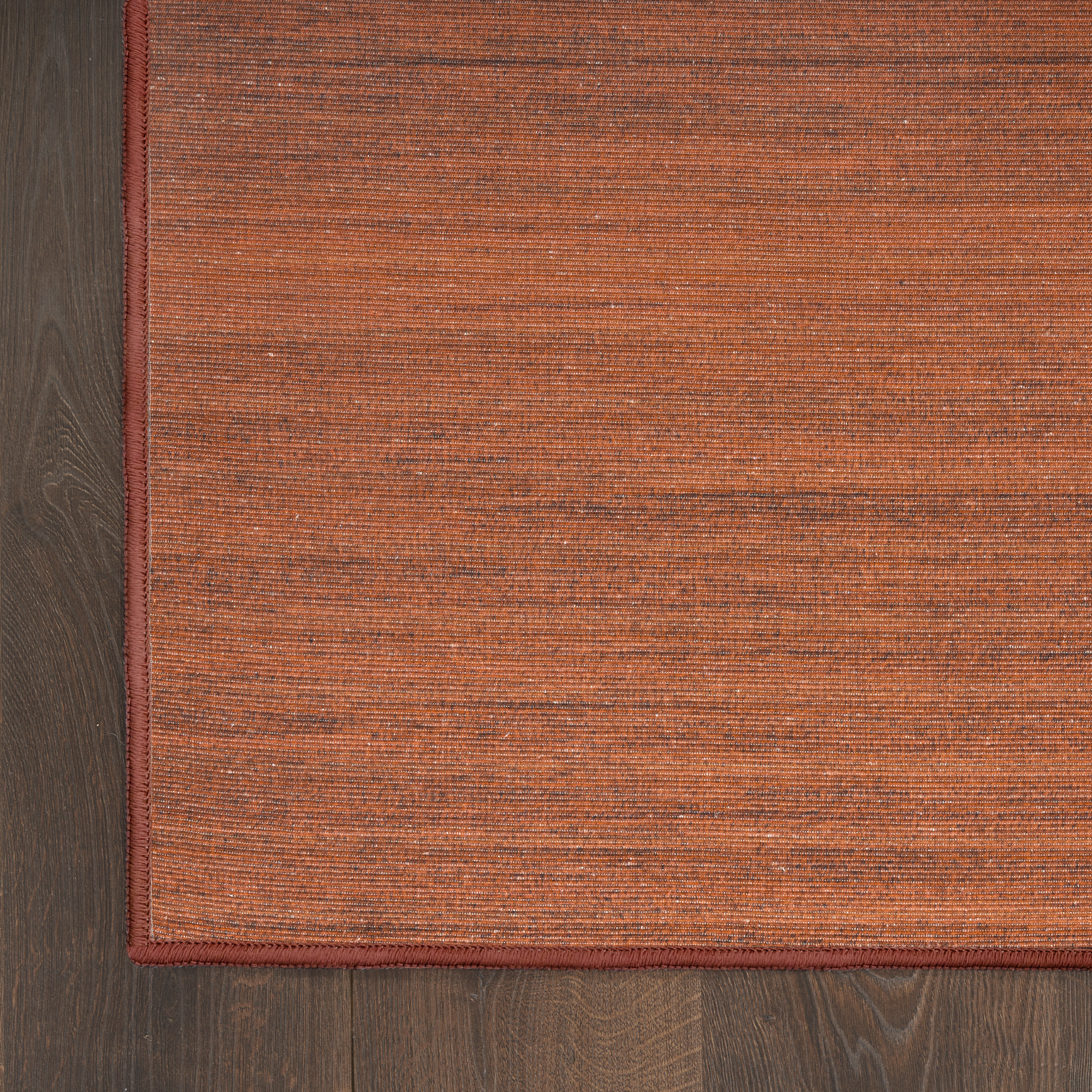 Nourison Washable Essentials 5'3" x 7'3" Brick Modern Indoor Rug