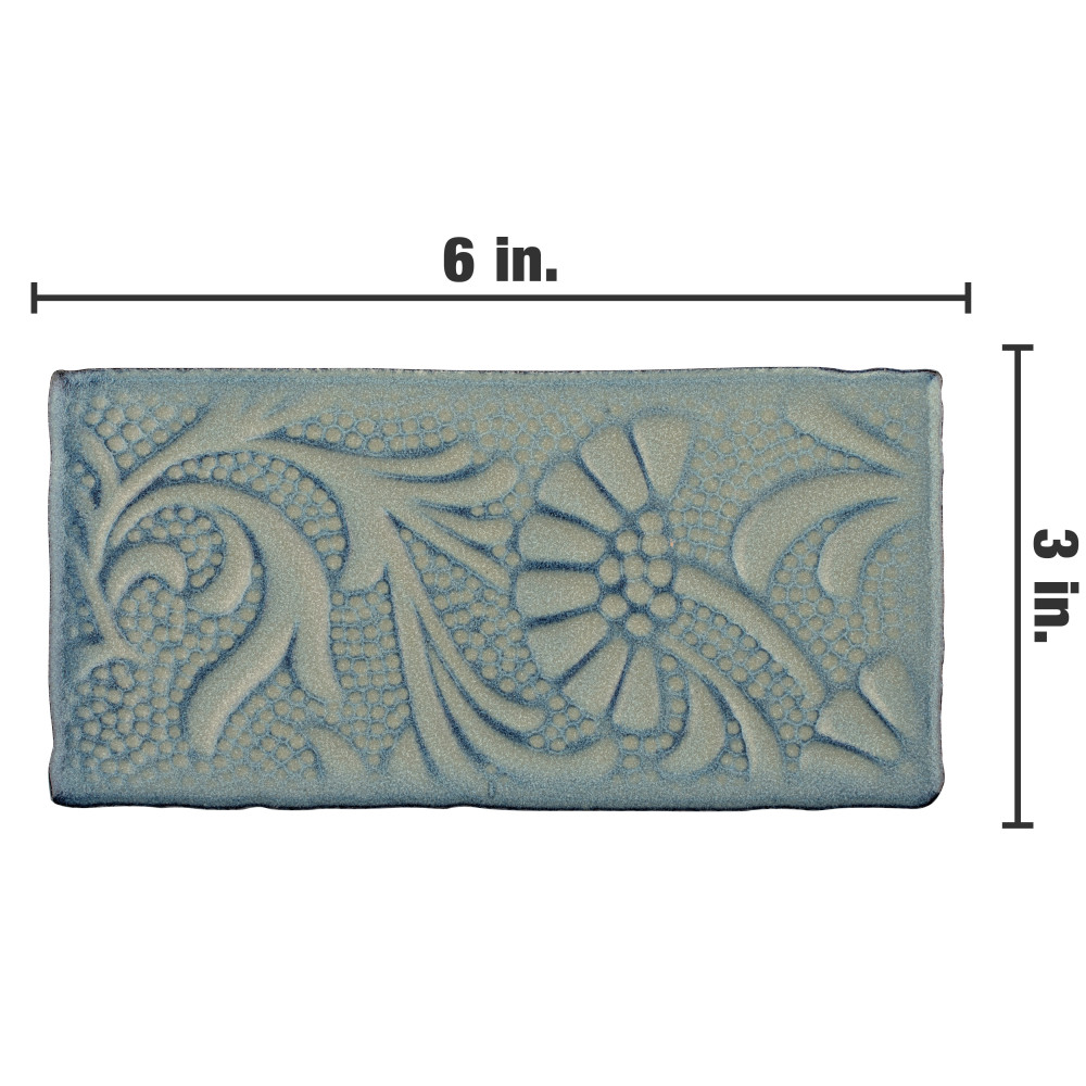 Antic Feelings Griggio 3 in. x 6 in. Ceramic Wall Tile