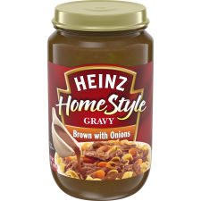 Heinz HomeStyle Brown with Onions Gravy, 12 oz Jar