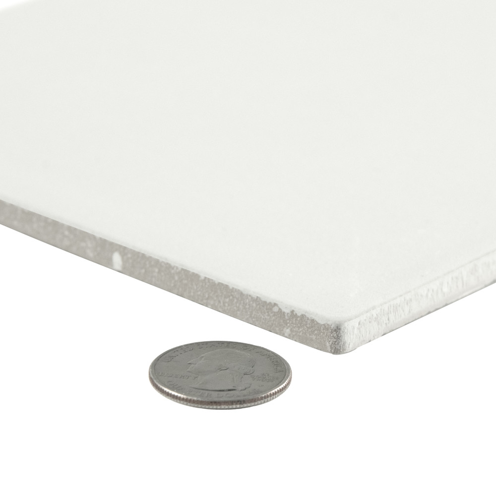 Piscina Matte White with BioTech 9-5/8 in. x 19-1/2 in. Porcelain Floor and Wall Tile